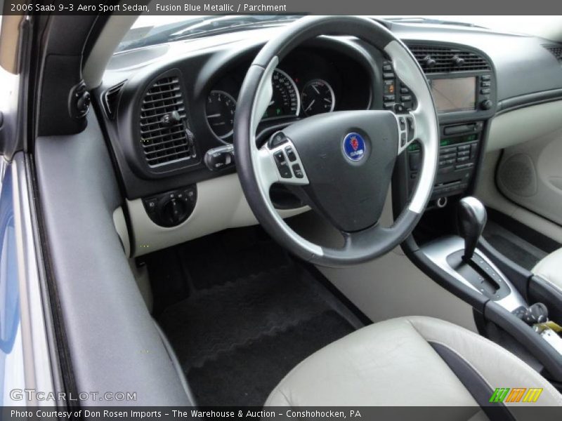 Parchment Interior - 2006 9-3 Aero Sport Sedan 