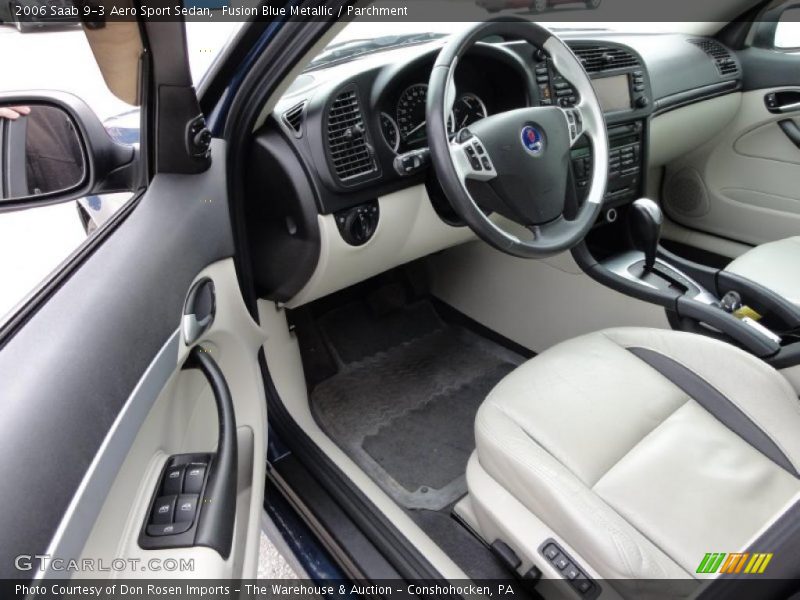  2006 9-3 Aero Sport Sedan Parchment Interior