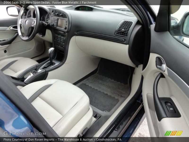  2006 9-3 Aero Sport Sedan Parchment Interior