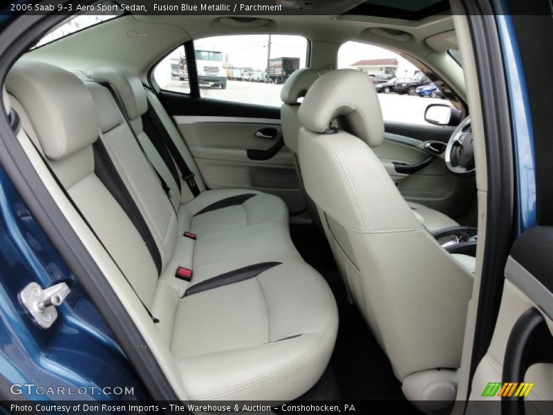  2006 9-3 Aero Sport Sedan Parchment Interior
