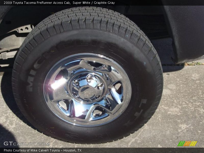 Super White / Graphite Gray 2009 Toyota Tacoma PreRunner Access Cab
