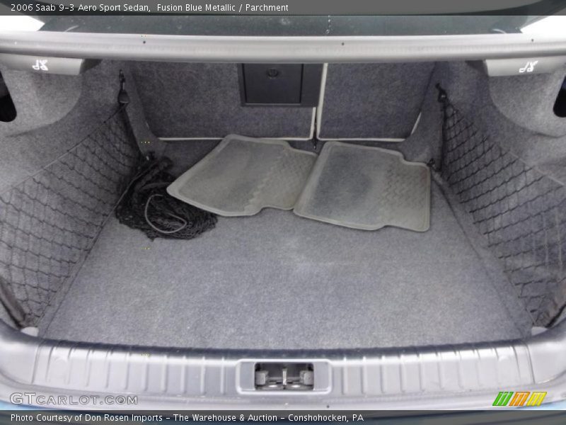  2006 9-3 Aero Sport Sedan Trunk