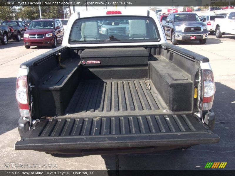 Super White / Graphite Gray 2009 Toyota Tacoma PreRunner Access Cab