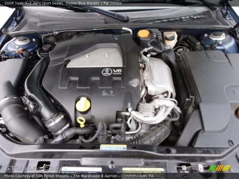  2006 9-3 Aero Sport Sedan Engine - 2.8 Liter Turbocharged DOHC 24V VVT V6