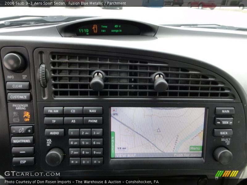 Controls of 2006 9-3 Aero Sport Sedan