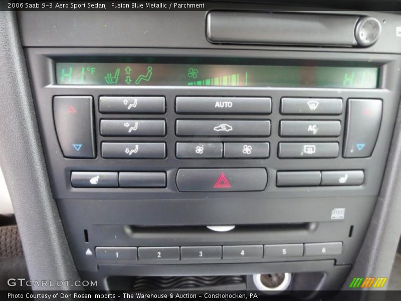 Controls of 2006 9-3 Aero Sport Sedan