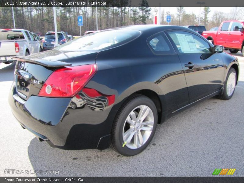 Super Black / Charcoal 2011 Nissan Altima 2.5 S Coupe