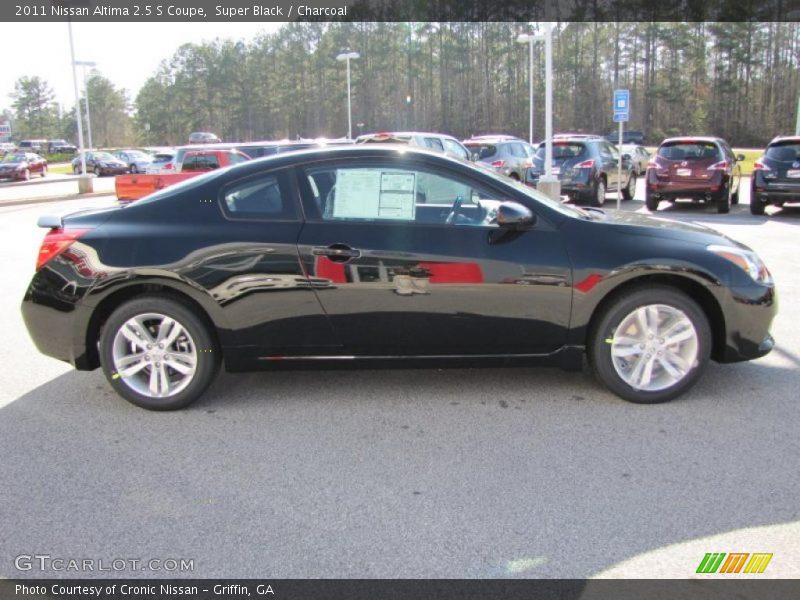 Super Black / Charcoal 2011 Nissan Altima 2.5 S Coupe