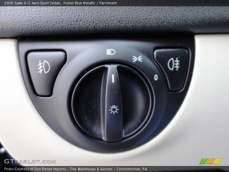 Controls of 2006 9-3 Aero Sport Sedan