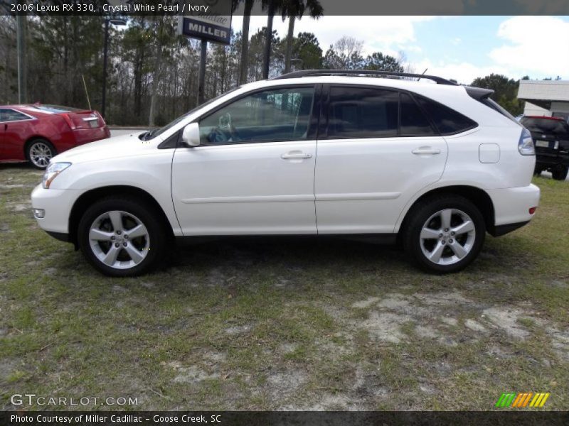 Crystal White Pearl / Ivory 2006 Lexus RX 330