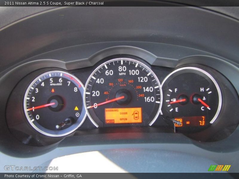  2011 Altima 2.5 S Coupe 2.5 S Coupe Gauges