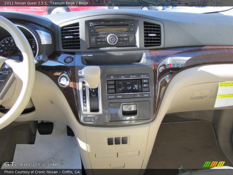 Titanium Beige / Beige 2011 Nissan Quest 3.5 S
