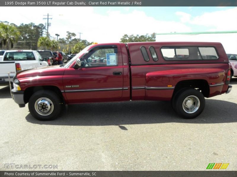  1995 Ram 3500 LT Regular Cab Dually Claret Red Pearl Metallic