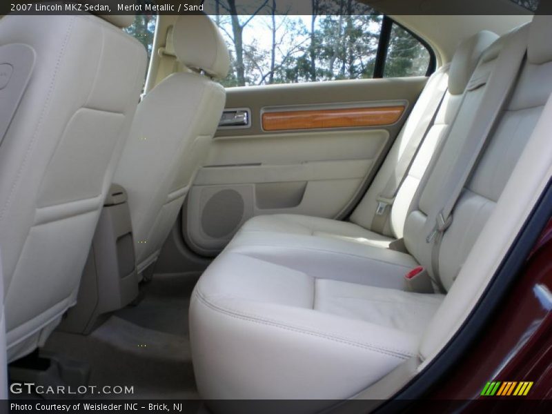 Merlot Metallic / Sand 2007 Lincoln MKZ Sedan