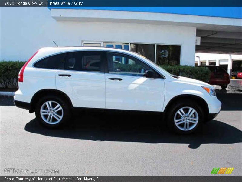 Taffeta White / Gray 2010 Honda CR-V EX