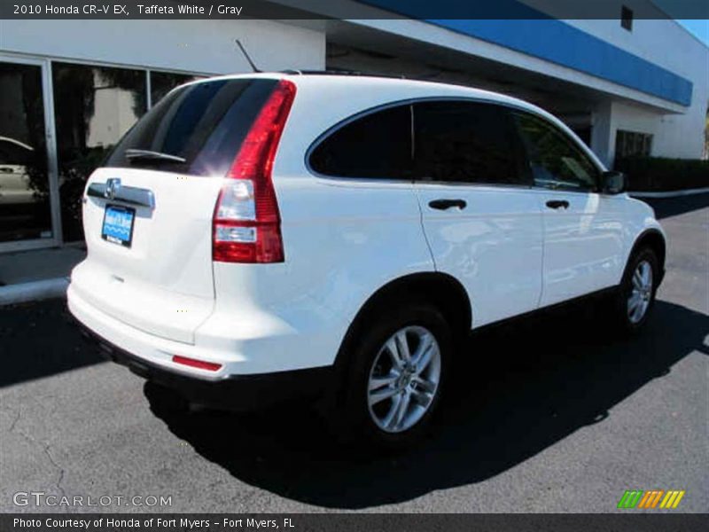 Taffeta White / Gray 2010 Honda CR-V EX