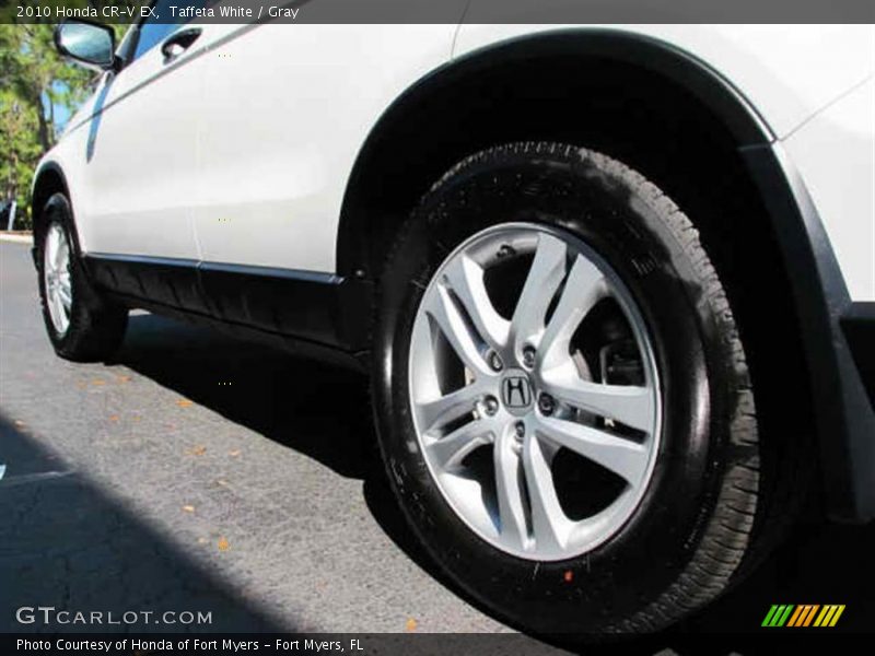 Taffeta White / Gray 2010 Honda CR-V EX