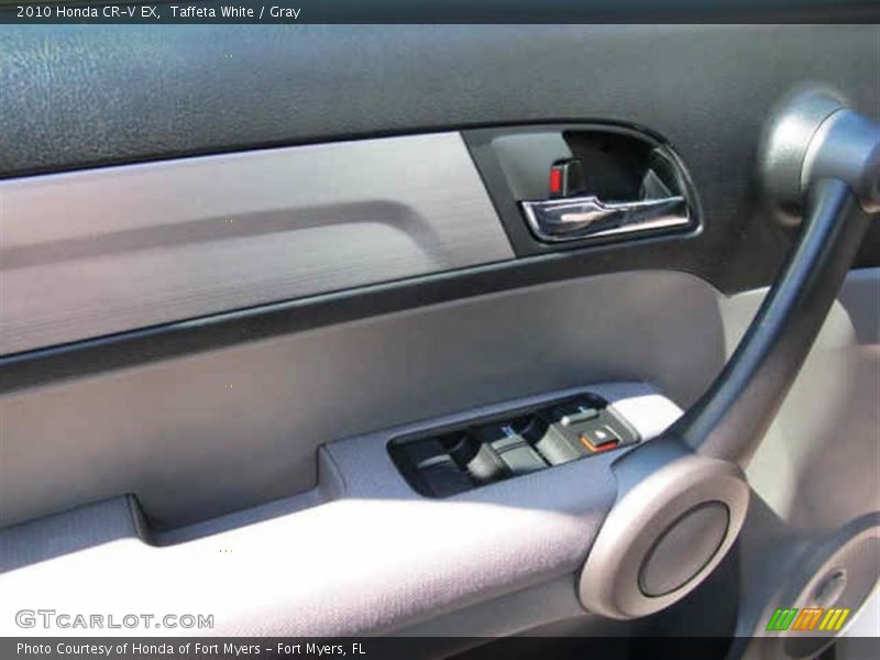 Taffeta White / Gray 2010 Honda CR-V EX