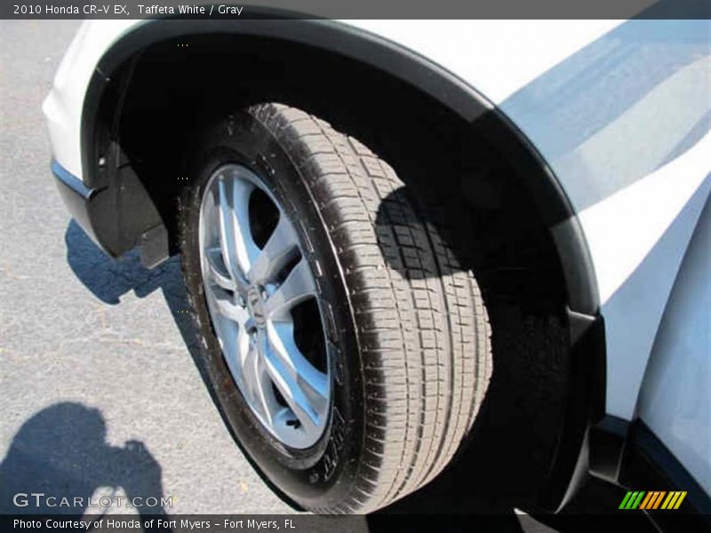 Taffeta White / Gray 2010 Honda CR-V EX