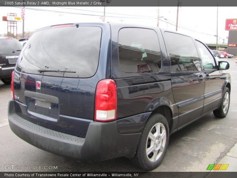 Midnight Blue Metallic / Grey 2005 Saturn Relay 2 AWD