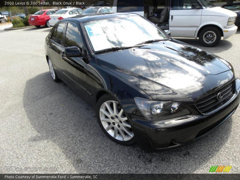 Black Onyx / Black 2003 Lexus IS 300 Sedan