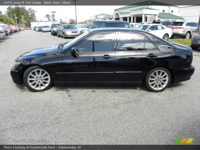  2003 IS 300 Sedan Black Onyx