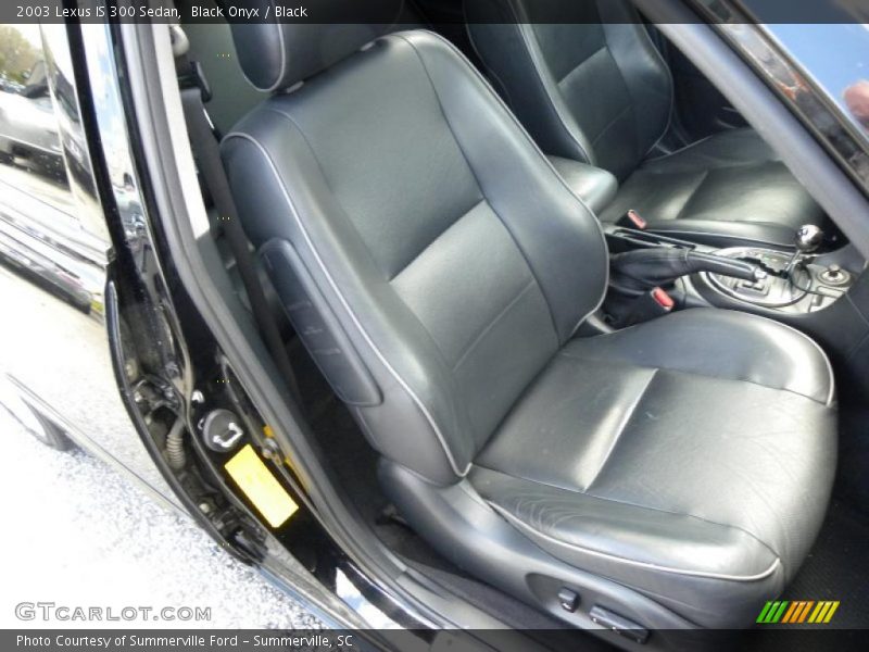  2003 IS 300 Sedan Black Interior