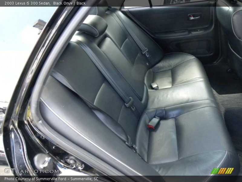  2003 IS 300 Sedan Black Interior
