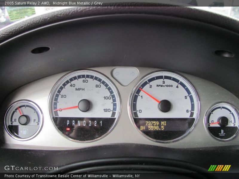  2005 Relay 2 AWD 2 AWD Gauges