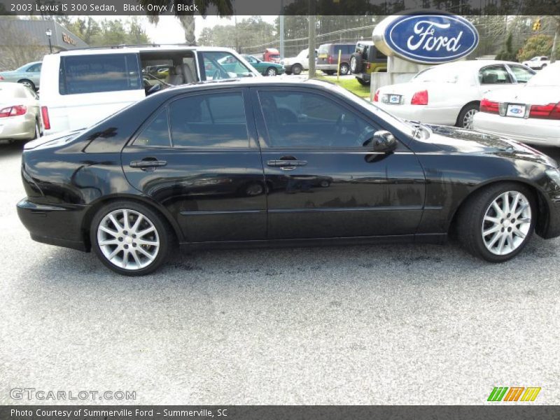 Black Onyx / Black 2003 Lexus IS 300 Sedan