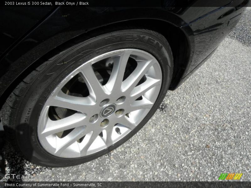Black Onyx / Black 2003 Lexus IS 300 Sedan