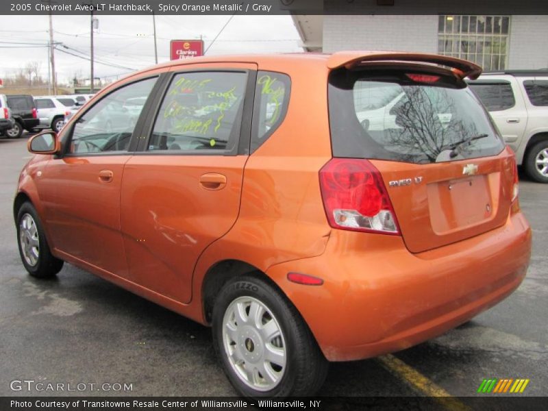  2005 Aveo LT Hatchback Spicy Orange Metallic