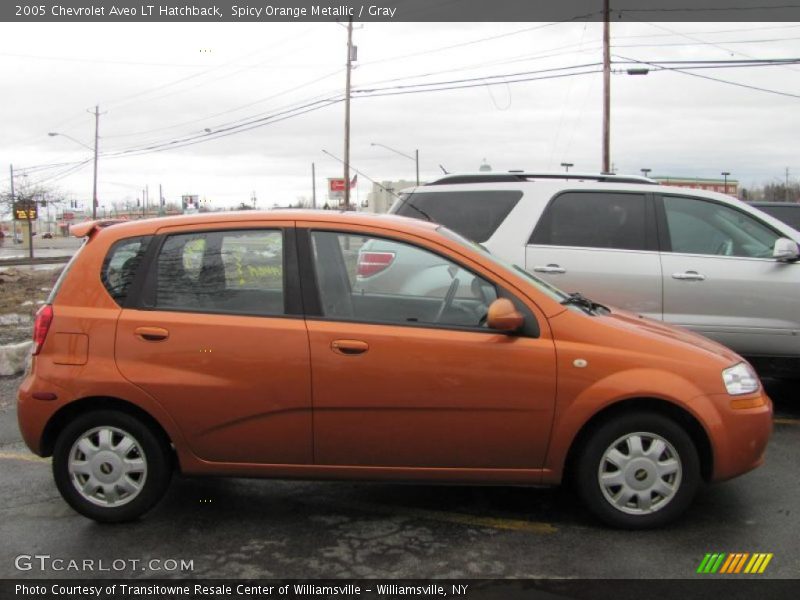  2005 Aveo LT Hatchback Spicy Orange Metallic