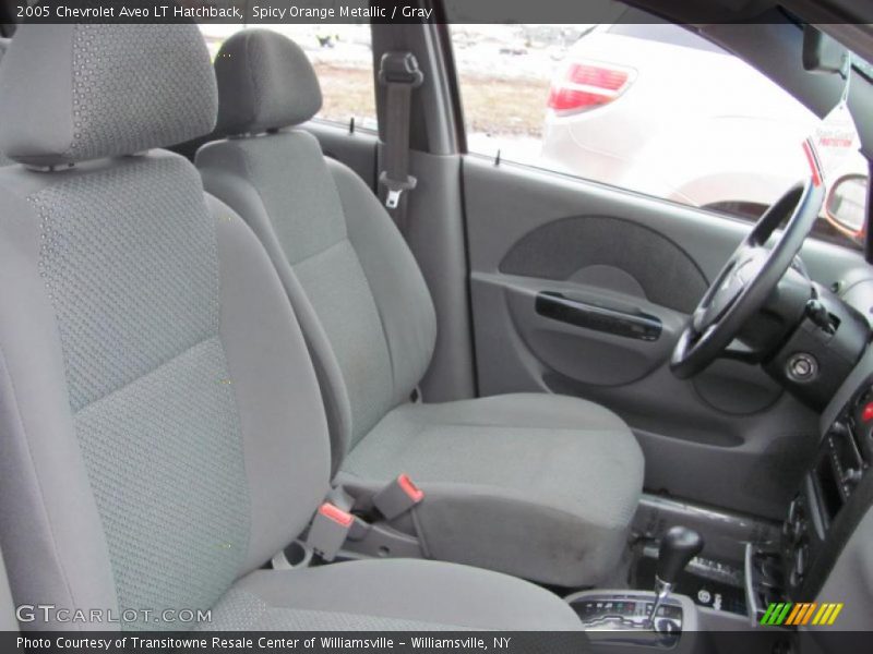  2005 Aveo LT Hatchback Gray Interior