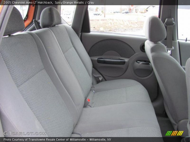  2005 Aveo LT Hatchback Gray Interior