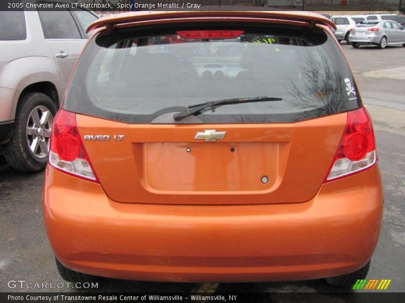  2005 Aveo LT Hatchback Spicy Orange Metallic