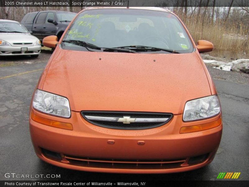  2005 Aveo LT Hatchback Spicy Orange Metallic
