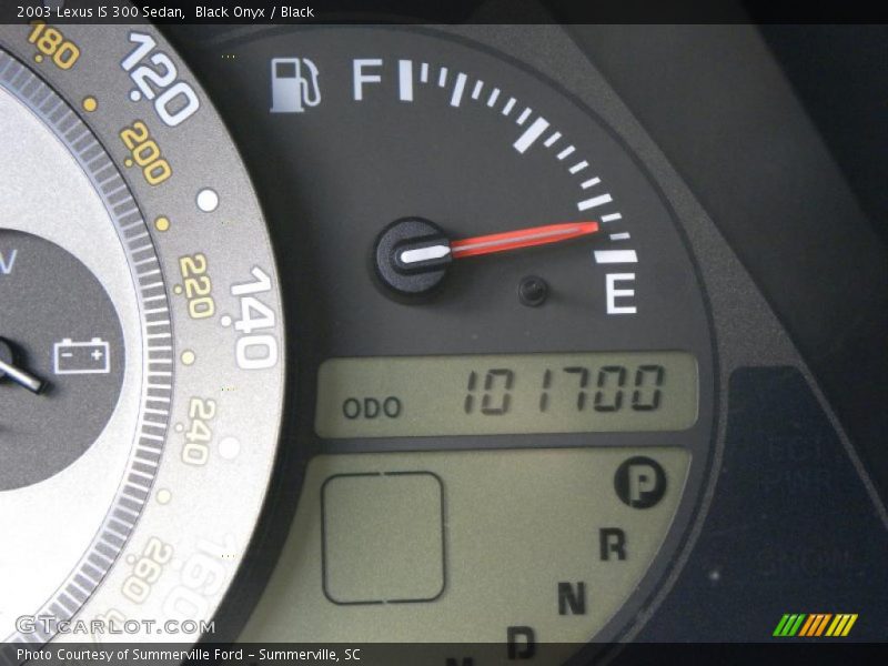 Black Onyx / Black 2003 Lexus IS 300 Sedan