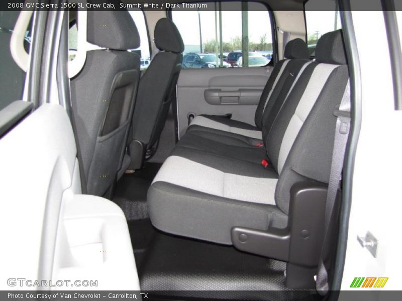  2008 Sierra 1500 SL Crew Cab Dark Titanium Interior