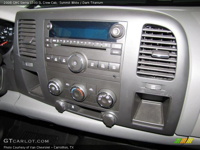Controls of 2008 Sierra 1500 SL Crew Cab