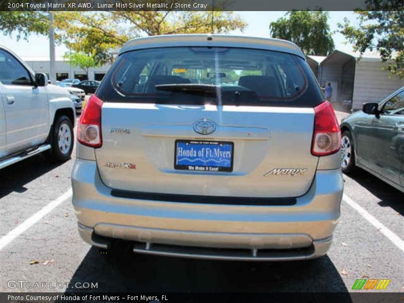 Lunar Mist Silver Metallic / Stone Gray 2004 Toyota Matrix XR AWD