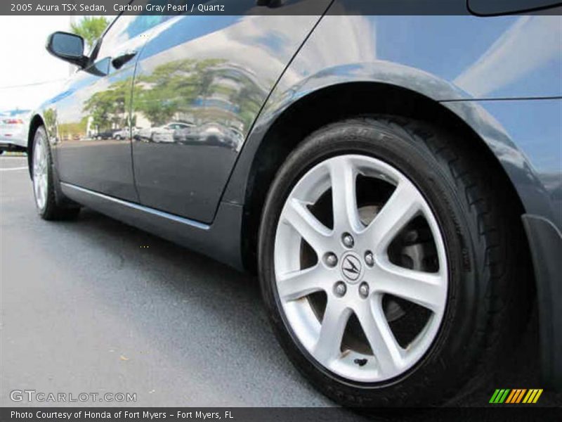 Carbon Gray Pearl / Quartz 2005 Acura TSX Sedan