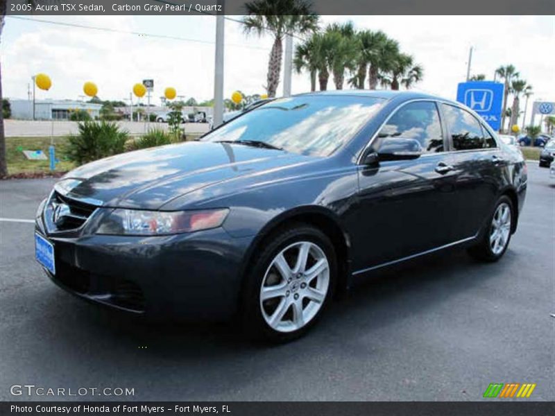 Carbon Gray Pearl / Quartz 2005 Acura TSX Sedan