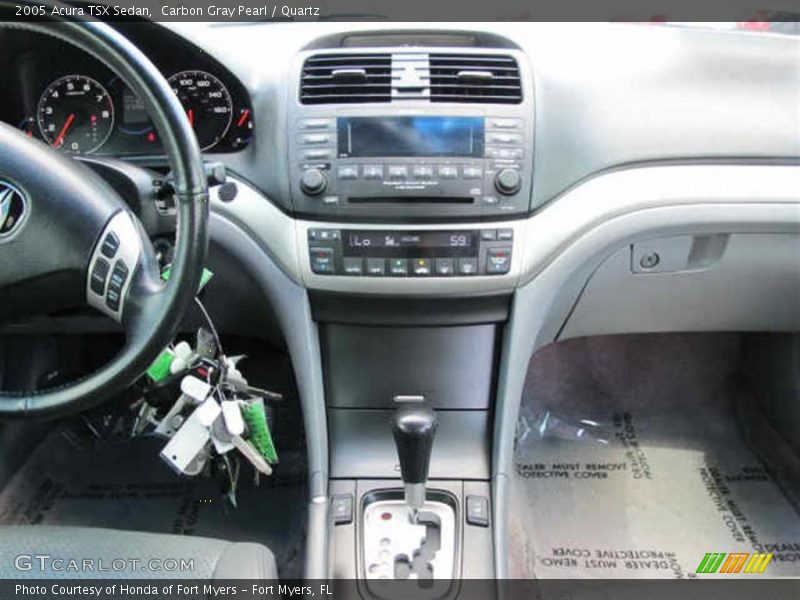 Carbon Gray Pearl / Quartz 2005 Acura TSX Sedan