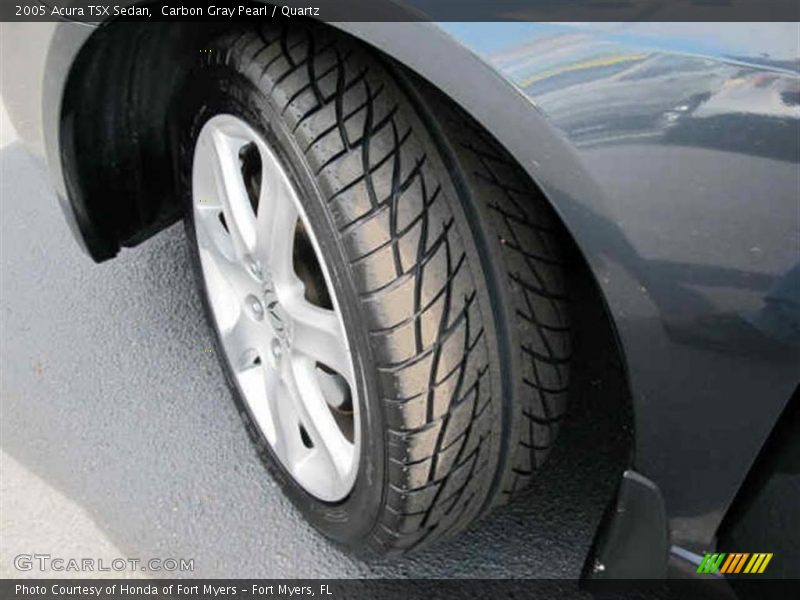 Carbon Gray Pearl / Quartz 2005 Acura TSX Sedan
