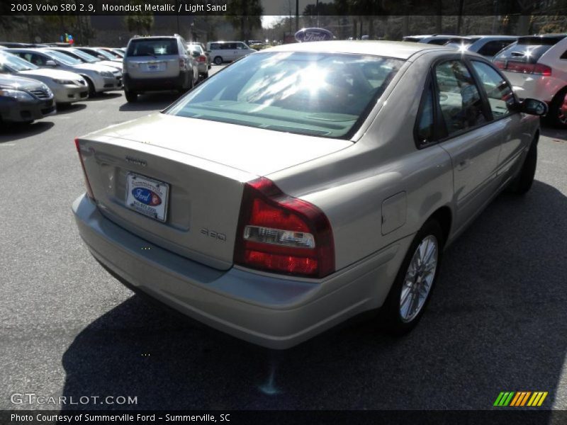 Moondust Metallic / Light Sand 2003 Volvo S80 2.9