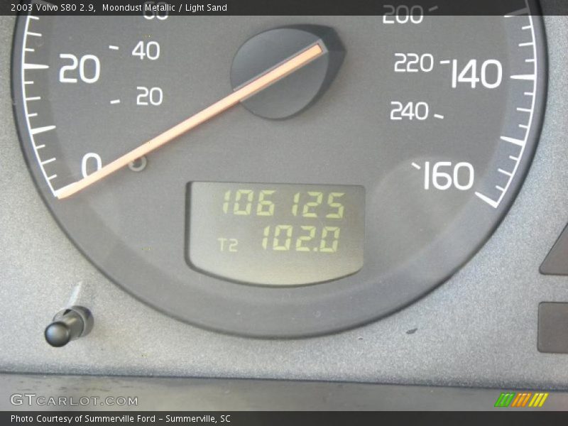 Moondust Metallic / Light Sand 2003 Volvo S80 2.9