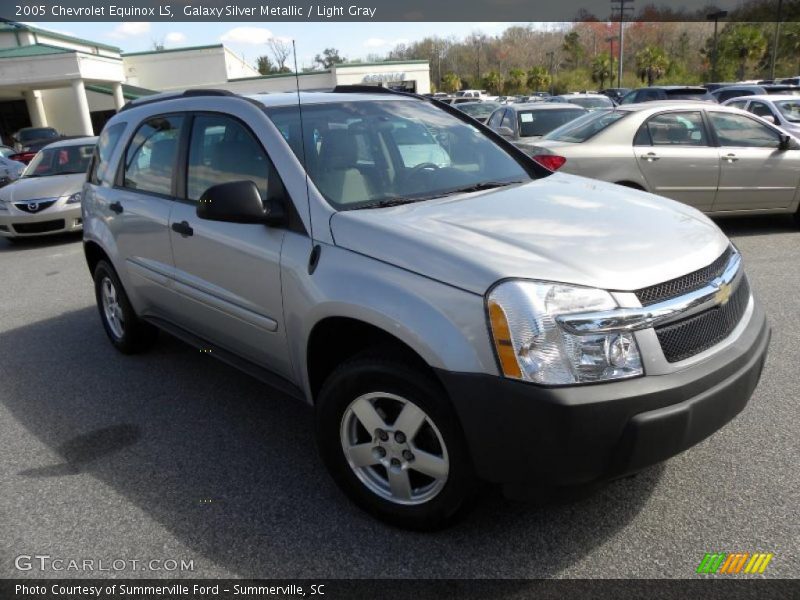 Galaxy Silver Metallic / Light Gray 2005 Chevrolet Equinox LS