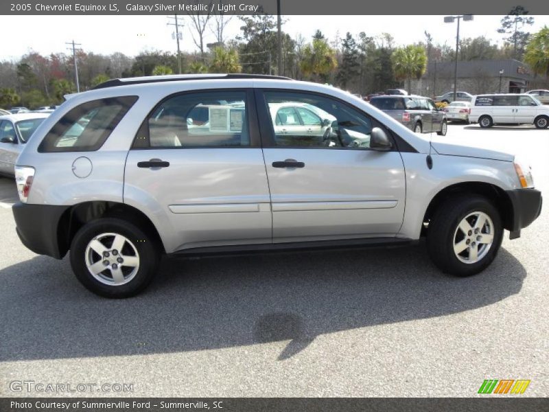 Galaxy Silver Metallic / Light Gray 2005 Chevrolet Equinox LS