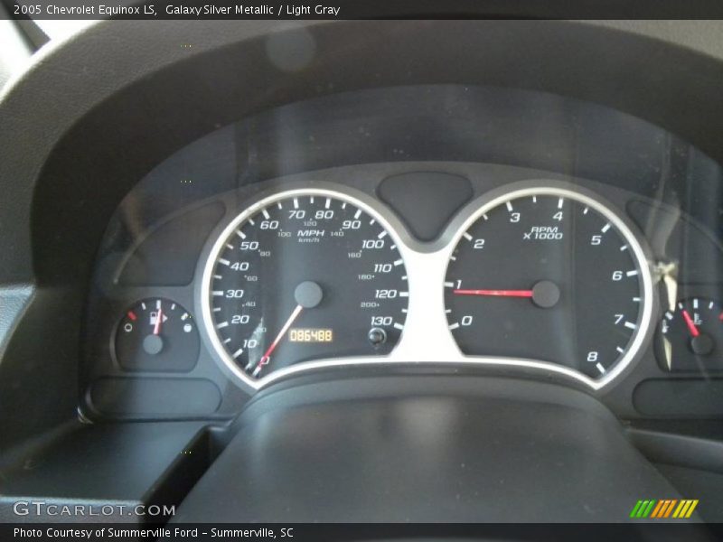 Galaxy Silver Metallic / Light Gray 2005 Chevrolet Equinox LS